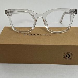 Eye Buy Direct Romy clear eyeglass frames size large